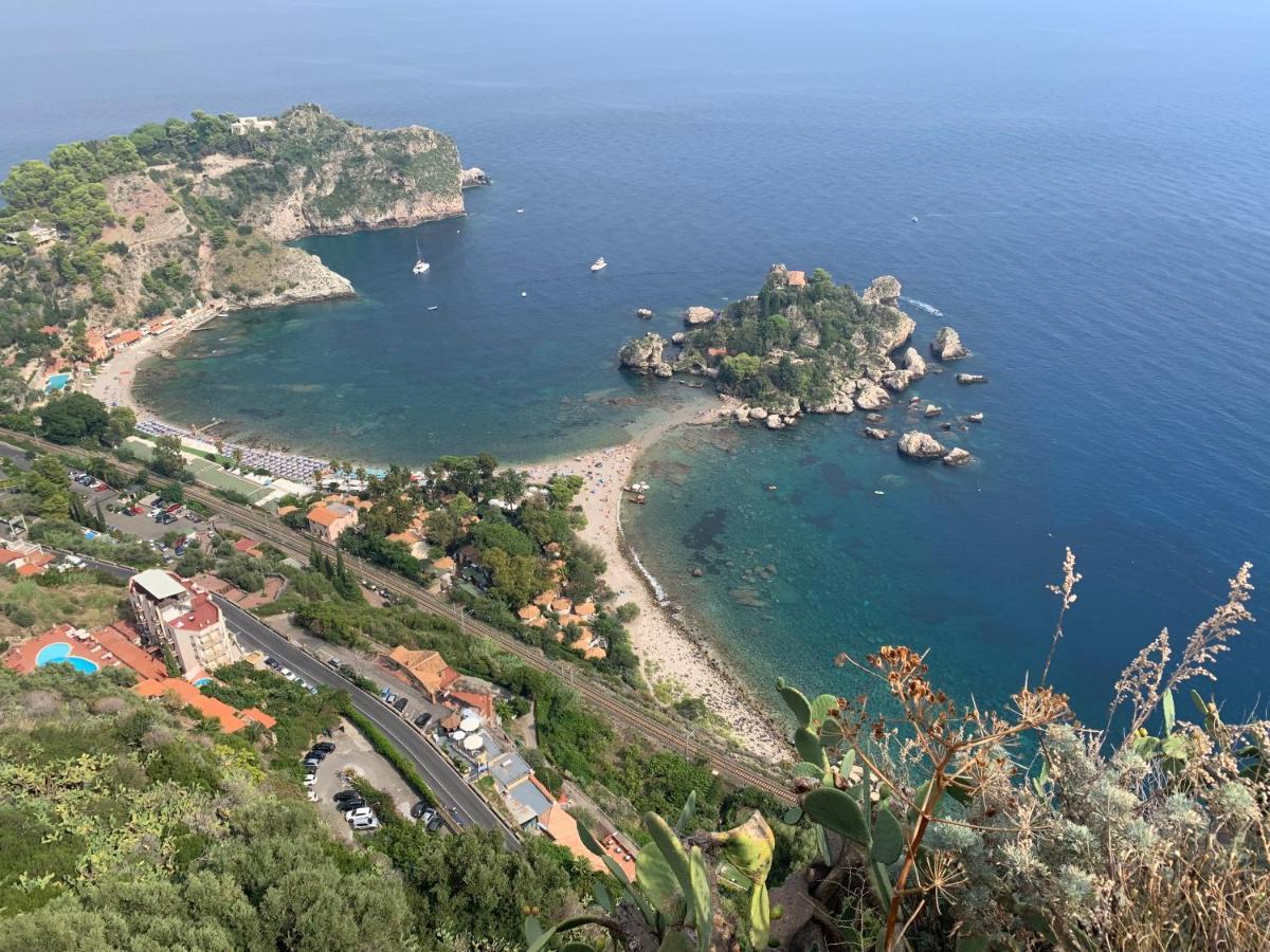 Panoramic Taormina Bay View Apartment Exterior photo